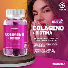 GOMITAS DE COLÁGENO CON BIOTINA
